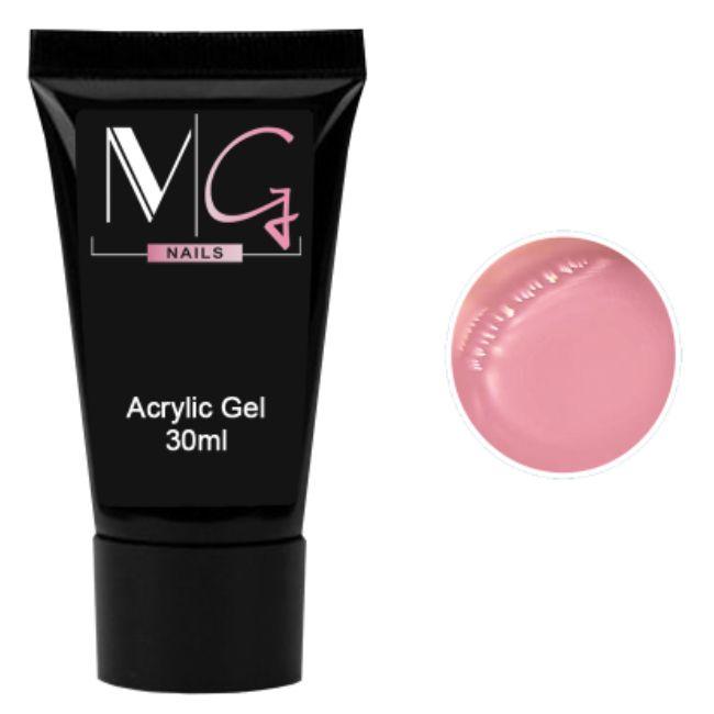 Акрил-гель для нігтів MG Nail Acrylic Gel №11 Рожевий 30 мл, фото 1