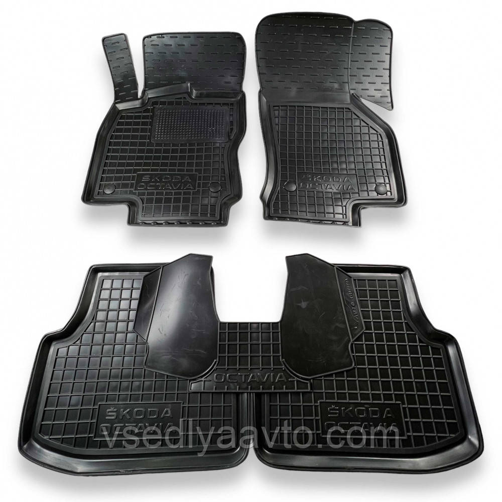Килимки в салон SKODA Octavia A7 з 2013-2017- (AVTO-GUMM), фото 1