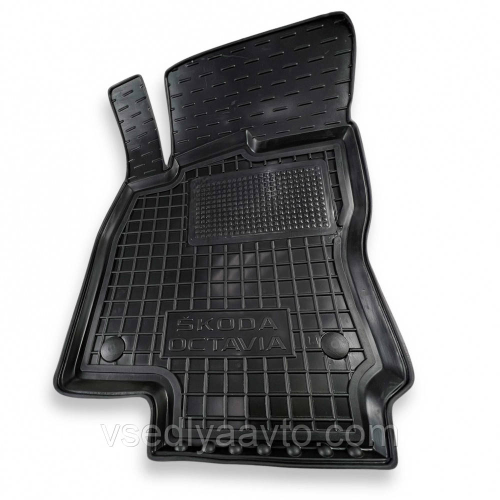 Водійський коврик в салон SKODA Octavia A7 з 2013-2017- (AVTO-GUMM)