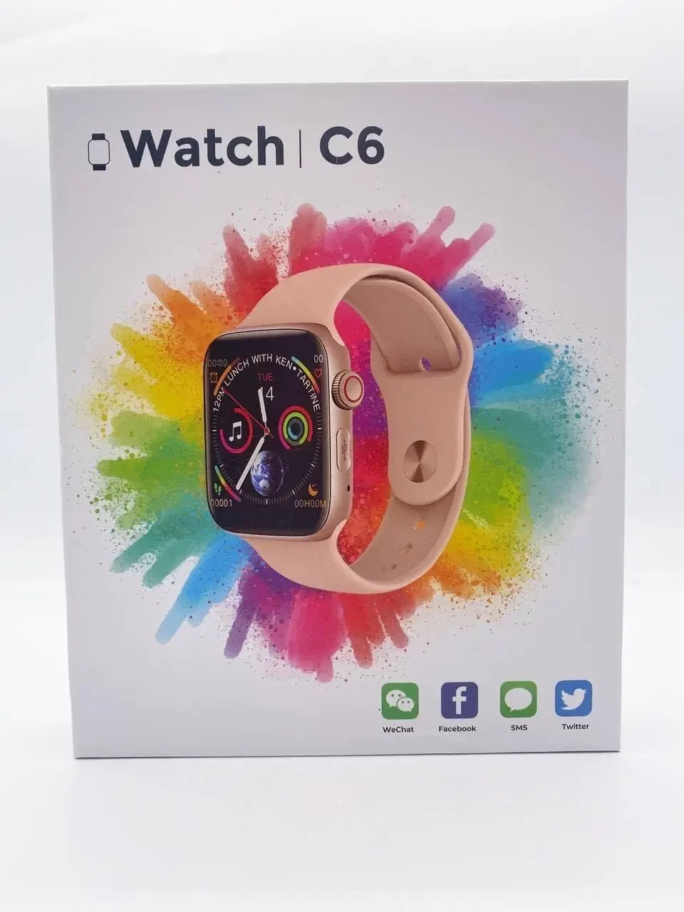 Розумний наручний смарт годинник Smart Watch C6 HS-45 Np