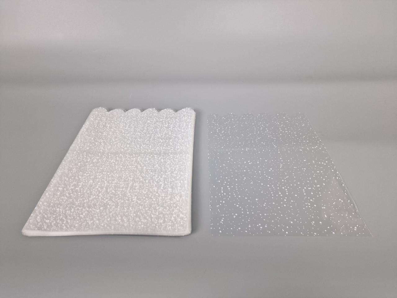 Пакет з малюнком для пакування подарунків (20*30) No382 (ажурний) "Капелька" (100 шт.), фото 1