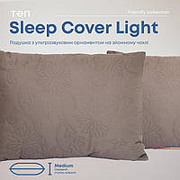 Подушка "SLEEPCOVER LIGHT" 50*70 см (650г) (microfiber) Капучіно  Shvidko - Порадуй Себе