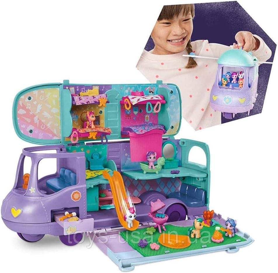 Ігровий набір Автобус Моя Маленька Поні My Little Pony Mini World Magic Marestream