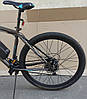 Електровелосипед Азимут E-AZIMUT Energy 29 колесо 19 рама, li-ion 36V/500W/13Ah6 2024 Сіро Бірюзовий, фото 8