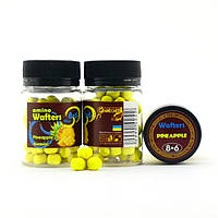 Бойли плаваючі Grandcarp Amino Wafters Pineapple (Ананас) 8*6mm 80 шт (WBB124)