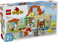 Конструктор LEGO DUPLO Town Догляд за тваринами на фермі (10416)