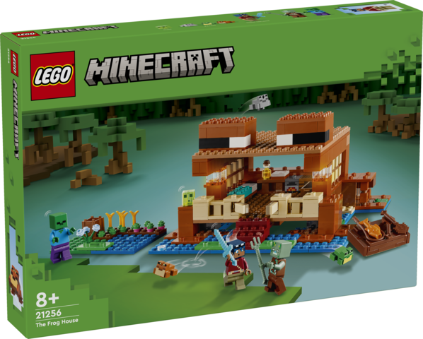 Конструктор LEGO Minecraft Будинок у формі жаби (21256)
