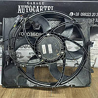 Вентилятор радіатора 6 лопатей з моторчиком у зборі з дифузором BMW 3 (E90/E93) 2005-2013 16326937515