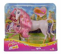 Фігурка Simba Mia And Me Unicorn Lyria Pink Fairy Tale фігура 23 см + щітка 109480094