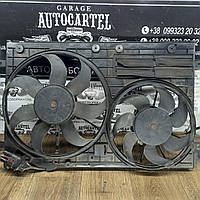 Диффузор вентилятора в зборі VW Passat B6 2.0 TDI (2005-2010) 1K0121207AT, 1k0121205ab