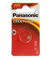 Panasonic Батарейка серебряно-цинковая SR626(377, V377, D377) блистер, 1 шт. Shvidko - Порадуй Себя
