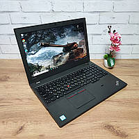 Ноутбук Lenovo T560: 15.6 Full HD Intel Core i7-6600U @2.60GHz 16 GB DDR3 Intel HD Graphics SSD 512Gb