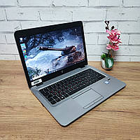 Ноутбук HP EliteBook 840 G3: 14, Intel Core i5-6300U @2.40GHz 16 GB DDR4 Intel HD Graphics SSD 128Gb+HDD 500Gb