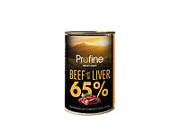 Вологий корм для собак Profine Dog Beef & Liver 400 г (яловичина та печінка)