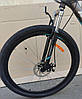 Електровелосипед Азімут E-AZIMUT Energy 29 колесо 19 рама, li-ion 48V/750W/15Ah6 2024 Сіро Бірюзовий, фото 4