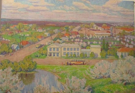 Картина Батьківщина Ю. Ф. Злидень 1971 рік, фото 1