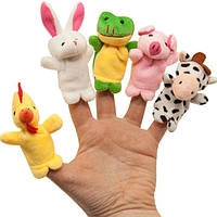 Набір іграшок на пальці Baby Team Веселі пухнастики (8710)
