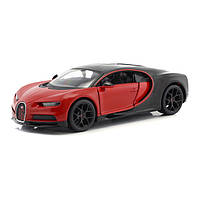 Автомодель Maisto Special edition Bugatti Chiron sport червоно-чорний 1:24 (31524 black/red)