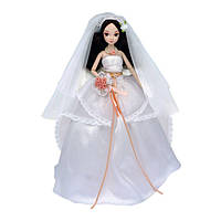 Лялька Kurhn Щаслива пора у білій весільній сукні (6938142091027)