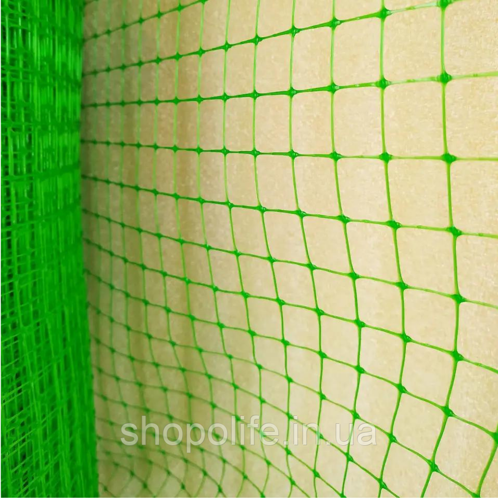 Сетка вольерная для животных 12х14мм 1х100 м птичка зеленая садовая от ...