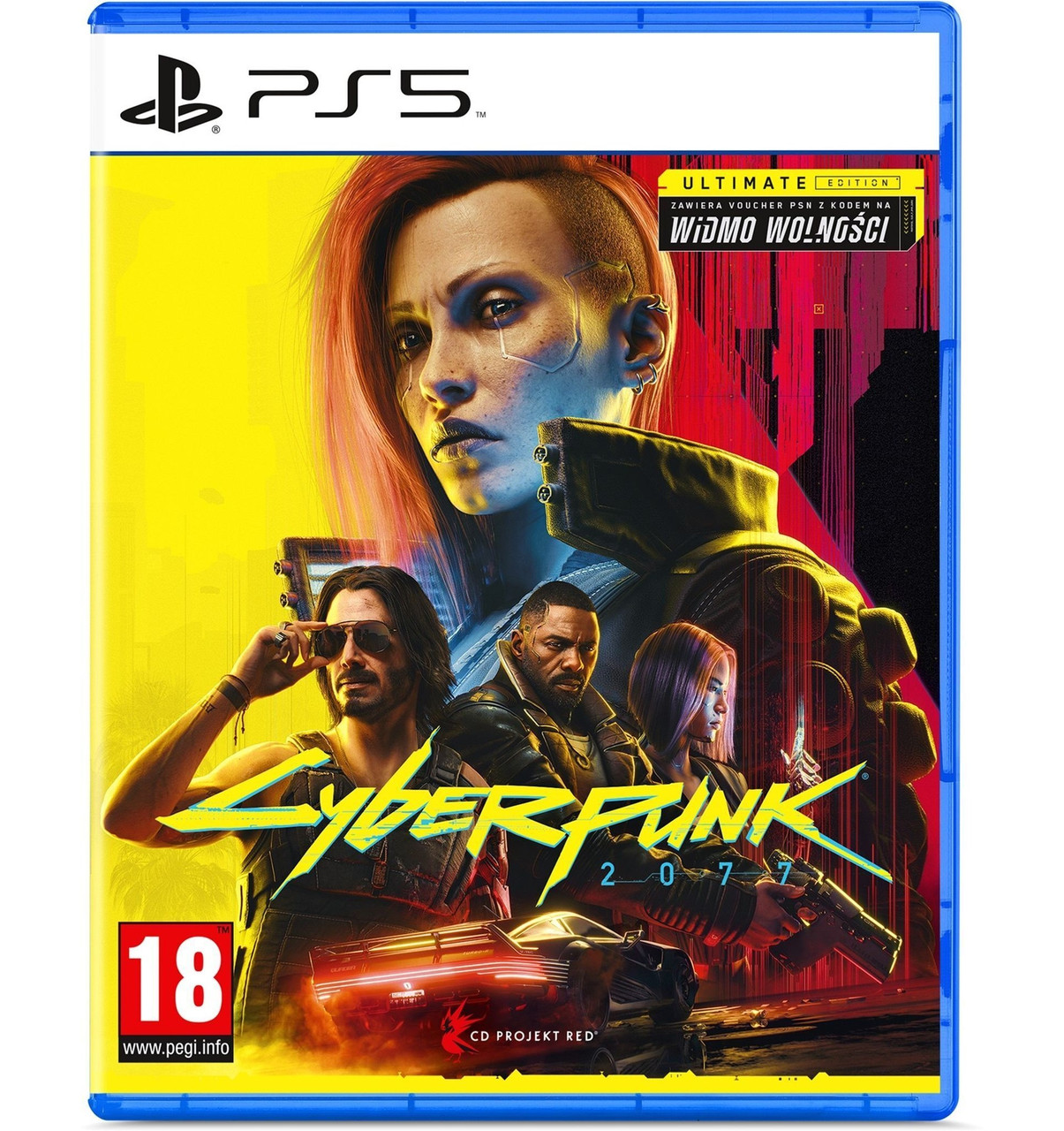Ігровий диск Cyberpunk 2077: Ultimate Edition PS5