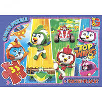 Пазлы G-Toys "Angry birds" 35 элементов + постер 21 х 30 см TZ95