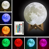 Настольный 3D Светильник Луна Moon Light Lamp