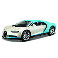 Машинка іграшкова MAISTOBugatti Chiron масштаб 1:24 (32509 white/blue)