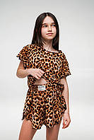 Модная пижама для девочек из принтованого супер софта с 128 по 170 рост