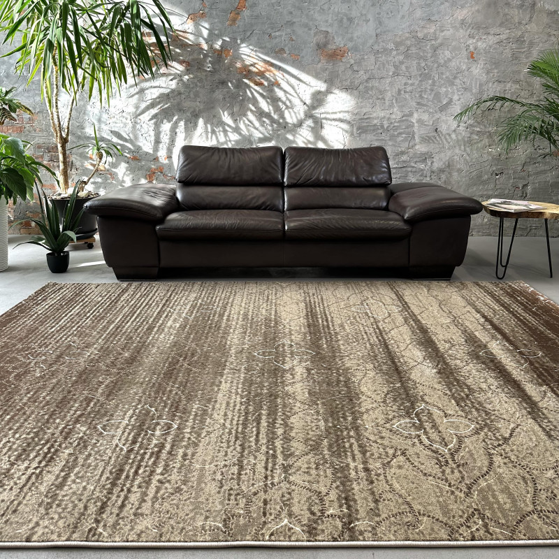 Килимок VOGUE 9854A 1,5Х2,3 Коричневий прямокутник