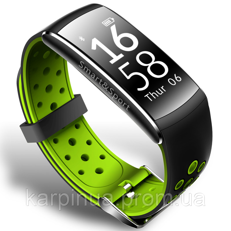 Спортивные часы Smart Swim Sport Q8/IP68 (Green) - фото 1 - id-p2125369267