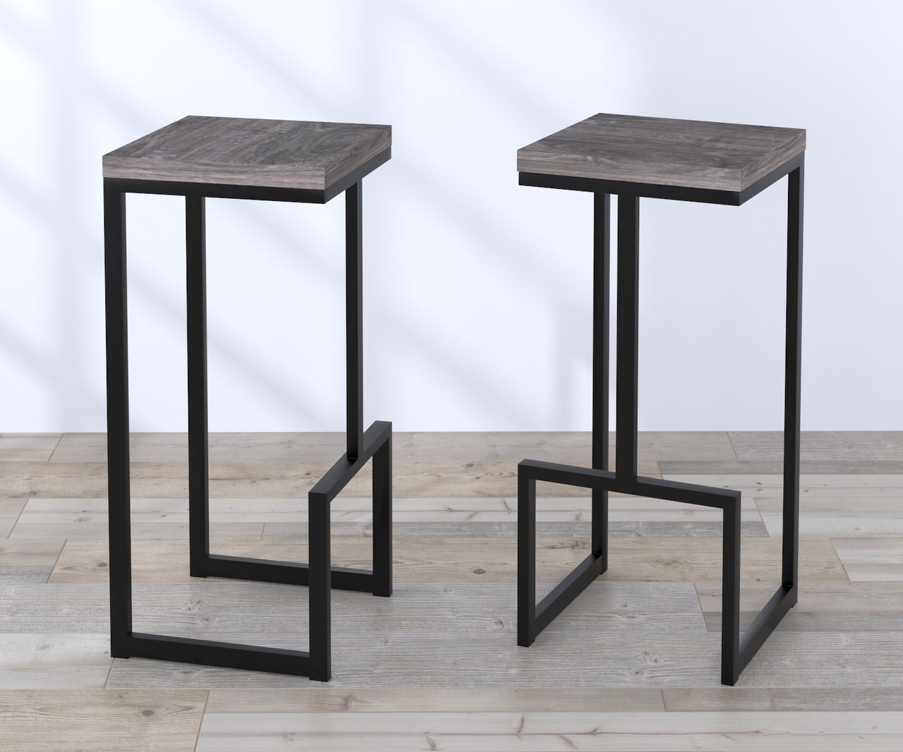 Барний стілець BS-3 LD Дуб Палена. Стільці барні для дому. Табурет високий для барної стійки, фото 1