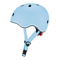 Захисний шолом Globber Go Up Lights синій 45-51 см з ліхтариком (506-200)