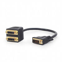 Розгалужувач DVI сигналу Cablexpert A-DVI-2DVI-01, на 2 порти DVI