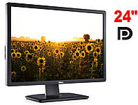 Монитор Dell UltraSharp U2412Mb / 24" (1920x1200) IPS / 1x DP, 1x DVI, 1x VGA, 5x USB 2.0 / VESA 100x100 /