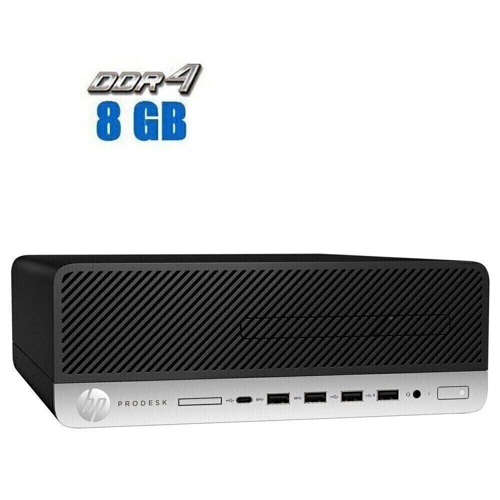 Комп'ютер HP ProDesk 600 G3 SFF/ Core i3-6100/ 8 GB RAM/ 120 GB SSD/ HD 530