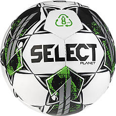 М’яч футбольний SELECT Planet FIFA Basic v23 (963) біло/зелен, 5