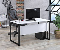 Письменный стол компьютерный LD G-135-16 135х70х75 см Белый столик для дома и офиса