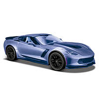 Машинка іграшкова 2017 Corvette Grand Sport Maisto (31516 met. Blue)