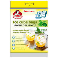 Пакетики для льда Помічниця Eco Friendly Supreme 28 х 16.5 см 144 шт 4820012340538 n