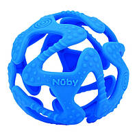 Прорізувач силіконовий Nuby М'яч синій (6836/6836blue)