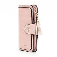 Стильный женский кошелек портмоне Baellerry N2341, Светло-розовый 5455