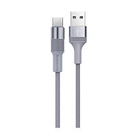 USB кабель Borofone Bx21 Type-C сірий (03248)