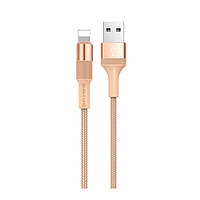USB кабель Borofone Bx21 Lightning золотий (03163)