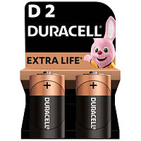 Батарейки лужні Duracell Basic D 1.5V LR20 2 шт (5000394052512b)