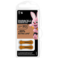 Батарейка Duracell PR41 / 312 * 6 5007516/5011449 n