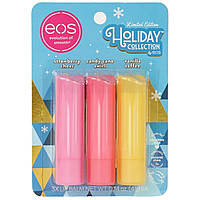 Набір бальзамів для губ EOS 3-Pack Lip Balm