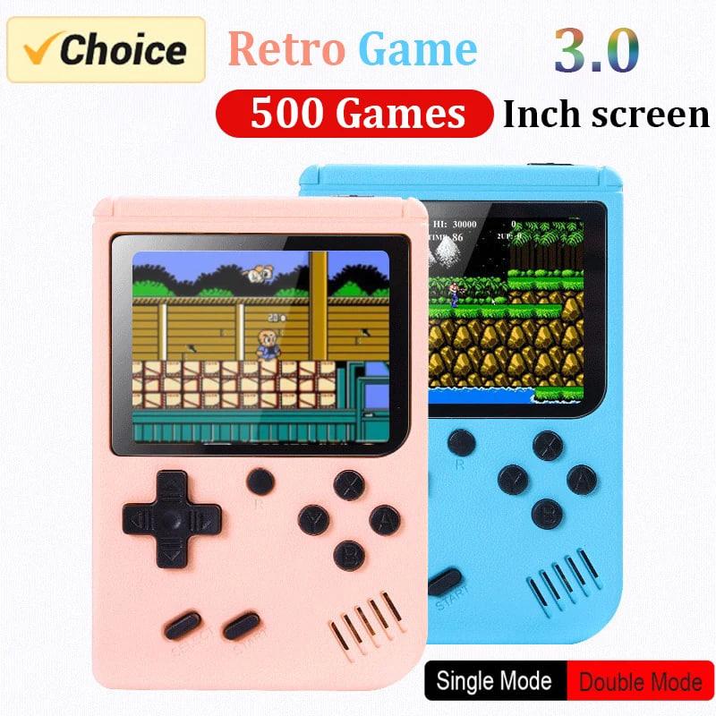 Ігрова приставка Game Stick 500 Games + консоль для розваги міні ігри Грового класу (М8), спрощені з PS1, Dendy, Sega, Денді, PS
