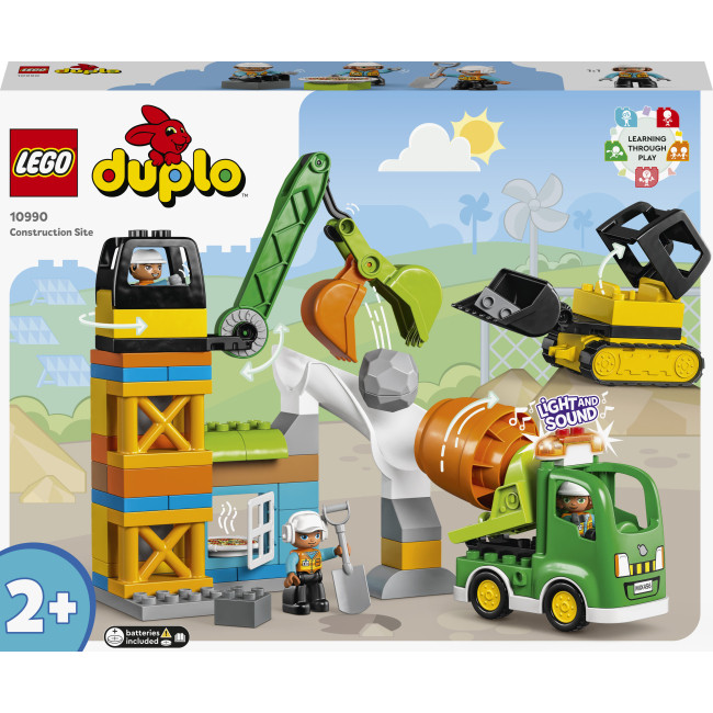 Конструктор LEGO DUPLO Будівельний майданчик (10990)