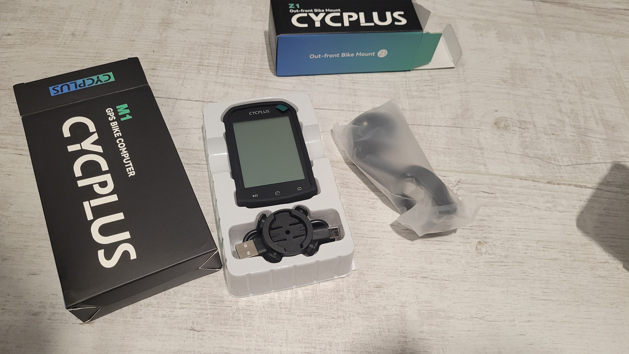 Велокомп'ютер Cycplus M1 GPS. Синхронізація зі Strava, підтримка ...